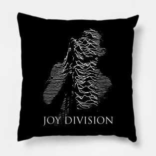 Joy Division - Vintage Graphic Unknown Pleasures Pillow