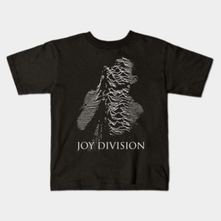 Joy Division - Vintage Graphic Unknown Pleasures Kids T-Shirt