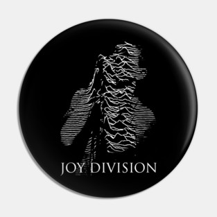 Joy Division - Vintage Graphic Unknown Pleasures Pin