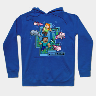minecraft! ocean adventure Hoodie