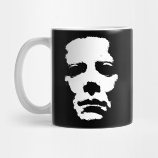 Michael Myers face Halloween  illustration Mug