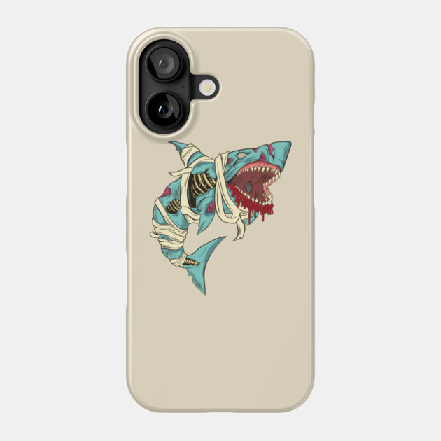 Zombie Shark Phone Case by GoshWow®