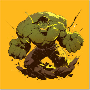 hulk Posters and Art
