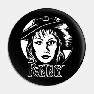 Penny Dreadful inside moon - Dark Shirt Version - Donald David design Pin
