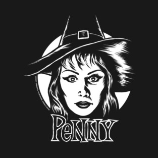 Penny Dreadful in front of moon - Dark Shirt Version - Donald David design T-Shirt