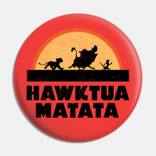 Hawktua Matata Pin