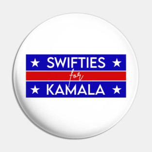 Swifties for Kamala Pin