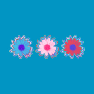 Retro Daisy Trio T-Shirt