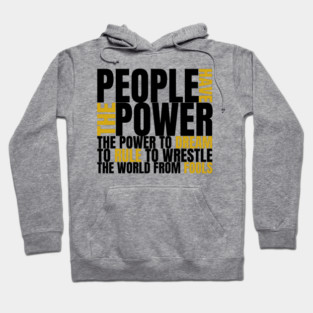People Have The Power Hoodie