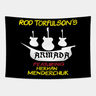 Rod Torfulson's Armada Featuring Herman Menderchuk Tapestry