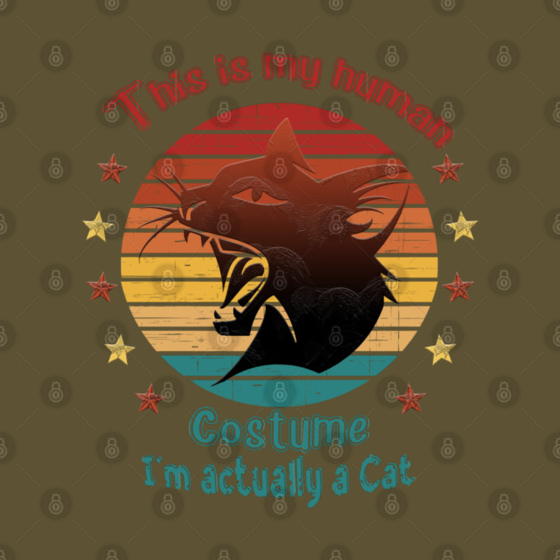 This is my human costume. I'm actually a Cat by Db Printed