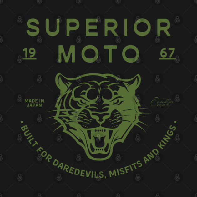Superior Moto Tiger Design by Timeless Chaos