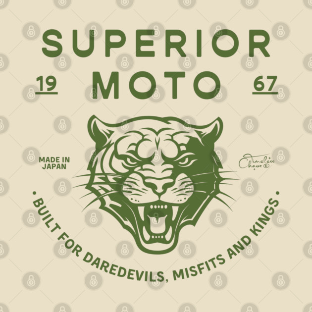 Superior Moto Tiger Design by Timeless Chaos