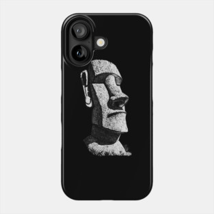 Moai Easter Island Statue, ancient civilization Phone Case