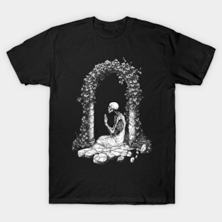 Meditation Skeleton Buddhist T-Shirt