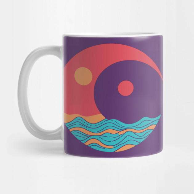 Yin-Yang - Moon Light over the Sea by TuncGK