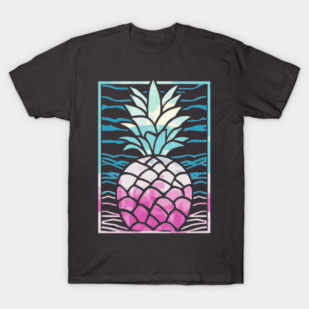 Pineapple - Tropical Colors - Summer Vibes T-Shirt by TuncGK