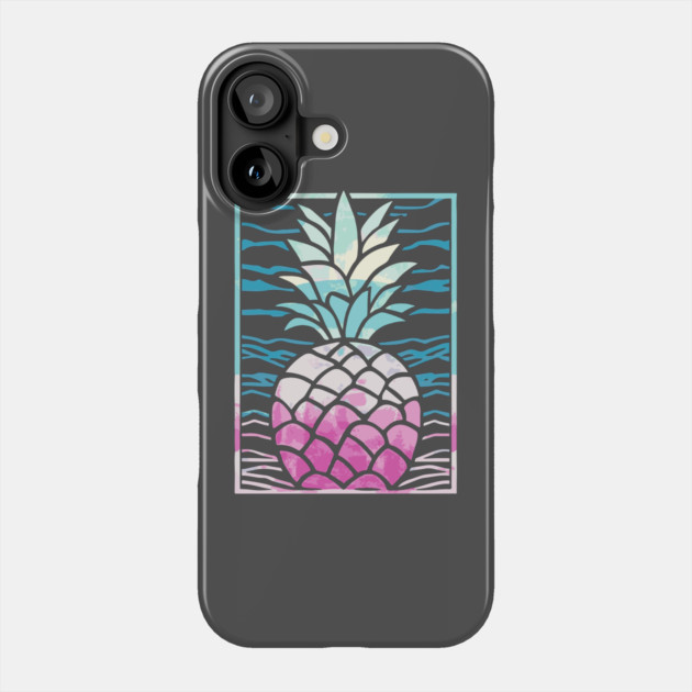 Pineapple - Tropical Colors - Summer Vibes Phone Case by TuncGK