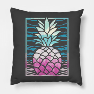 Pineapple - Tropical Colors - Summer Vibes Pillow