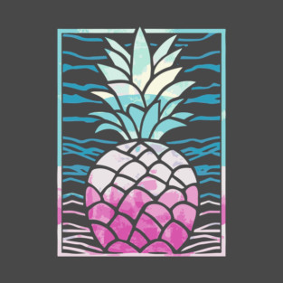 Pineapple - Tropical Colors - Summer Vibes T-Shirt