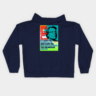 Stephen King Quote Kids Hoodie