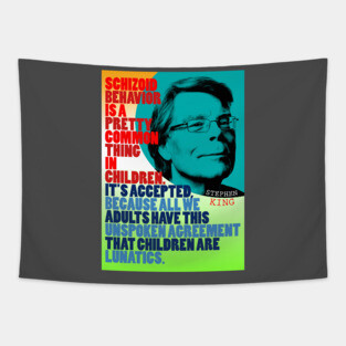 Stephen King Quote Tapestry