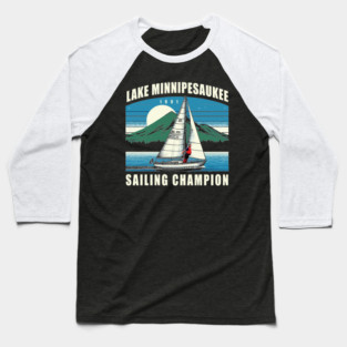 Lake Winnipesaukee Baseball T-Shirt