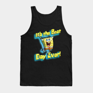 Mademark X Spongebob Squarepants - Spongebob Squarepants It'S The Best Day Ever Tank Top