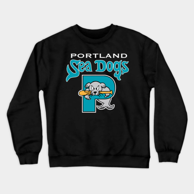 90's throwback Portland Sea Dogs Crewneck