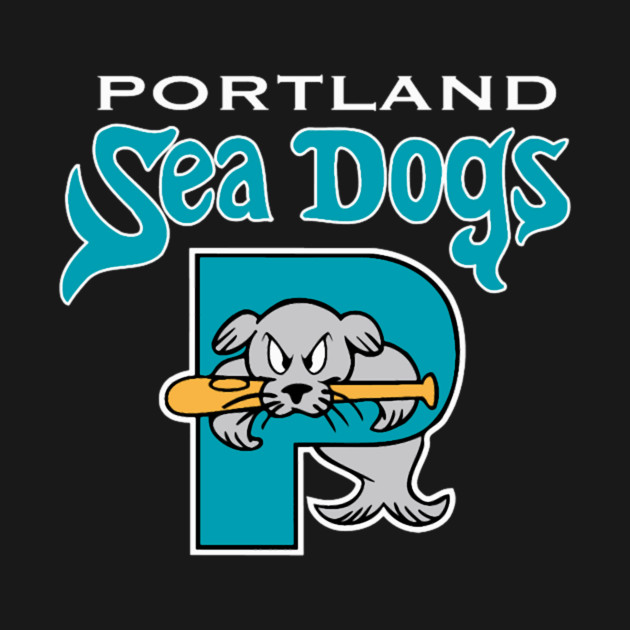 90's throwback Portland Sea Dogs Crewneck