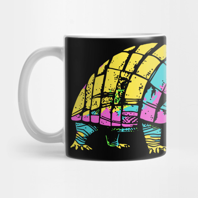 Armadillo - Vivid Geometric Design - Vector Art by TuncGK
