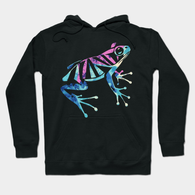 Mr. Fancy Frog - Vector Art - Vibrant Design Hoodie by TuncGK