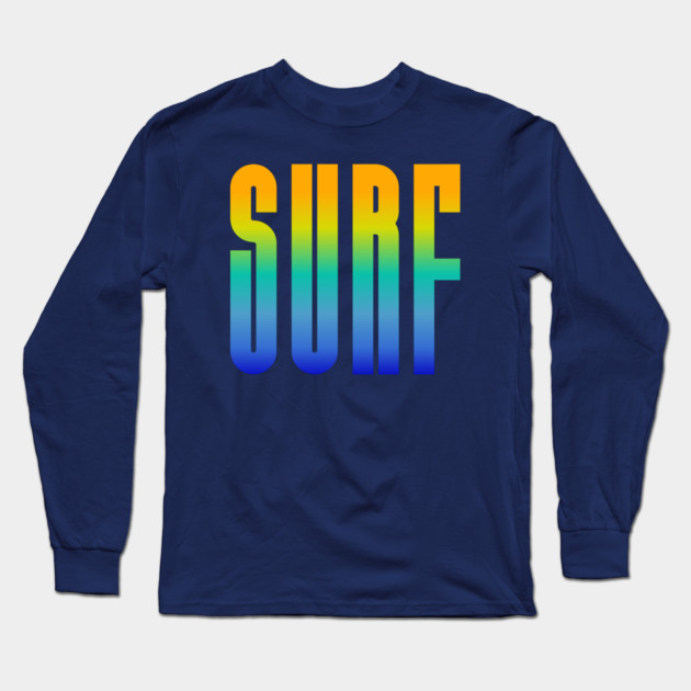 Surf Long Sleeve T-Shirt by Timeless Chaos