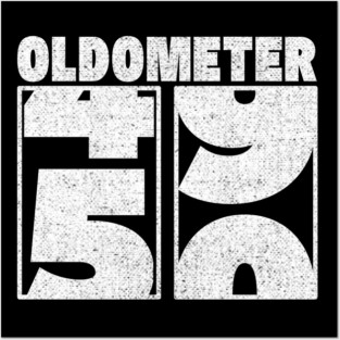 50th birthday Posters and Art