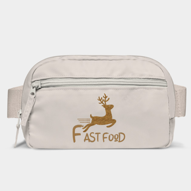 Fast Food Funny Deer by Db Printed