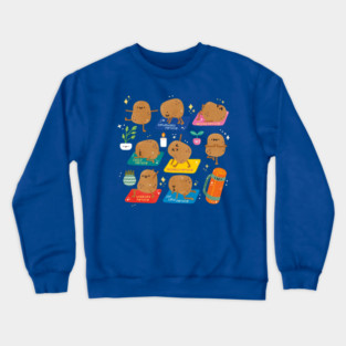 Yoga Potato Crewneck Sweatshirt
