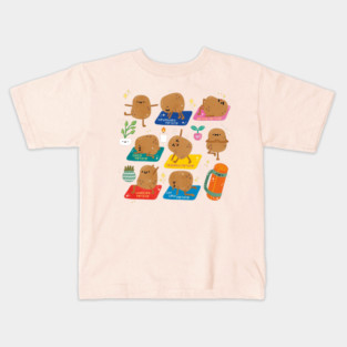 Yoga Potato Kids T-Shirt