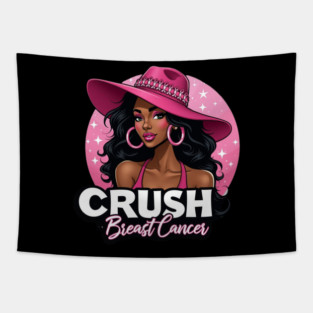 Crush Breast Cancer Tapestry