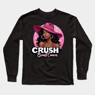 Crush Breast Cancer Long Sleeve T-Shirt