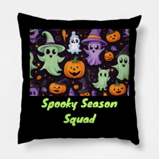 Spooky Season Squad Pillow