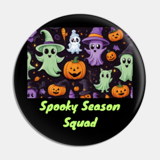Spooky Season Squad Pin