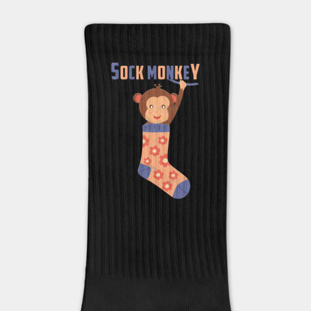 Sock Monkey by Db Printed