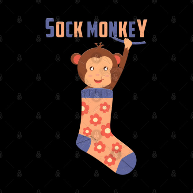 Sock Monkey by Db Printed
