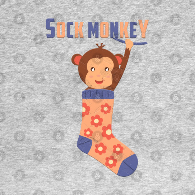 Sock Monkey by Db Printed