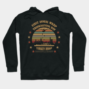 First Annual WKRP Thanksgiving Day Turkey Drop Hoodie