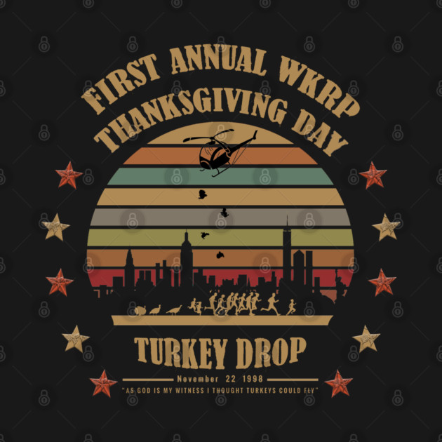 First Annual WKRP Thanksgiving Day Turkey Drop by Db Printed