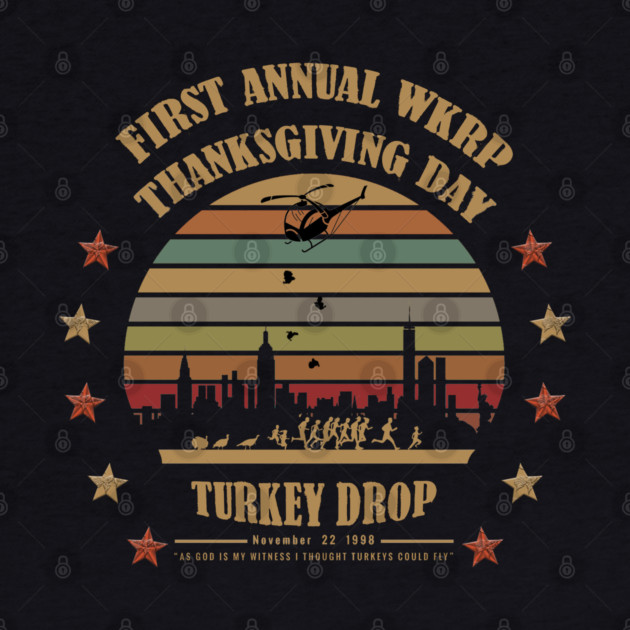 First Annual WKRP Thanksgiving Day Turkey Drop by Db Printed