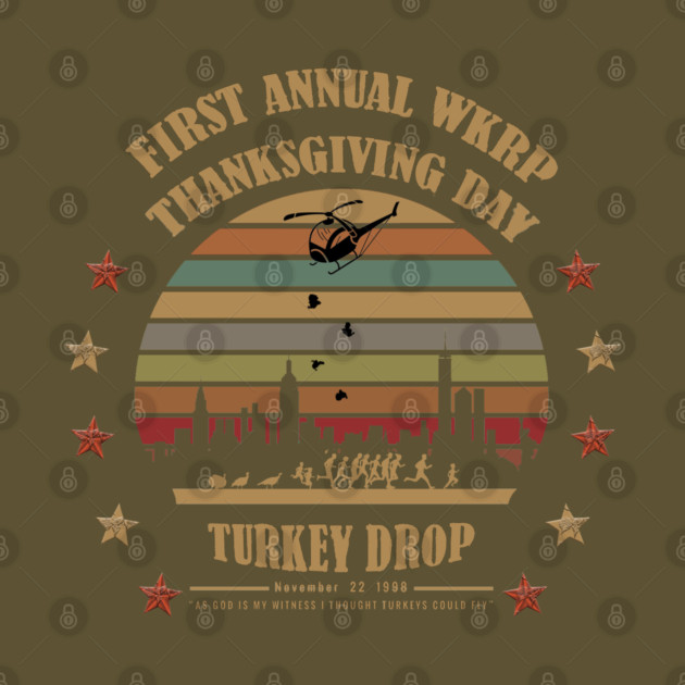 First Annual WKRP Thanksgiving Day Turkey Drop by Db Printed
