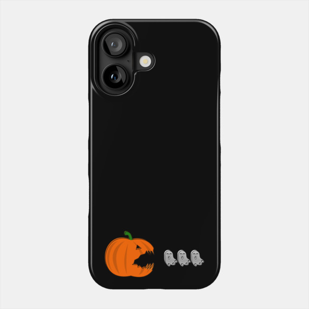 Pumpkin Eat Ghosts Halloween Phone Case by Db Printed