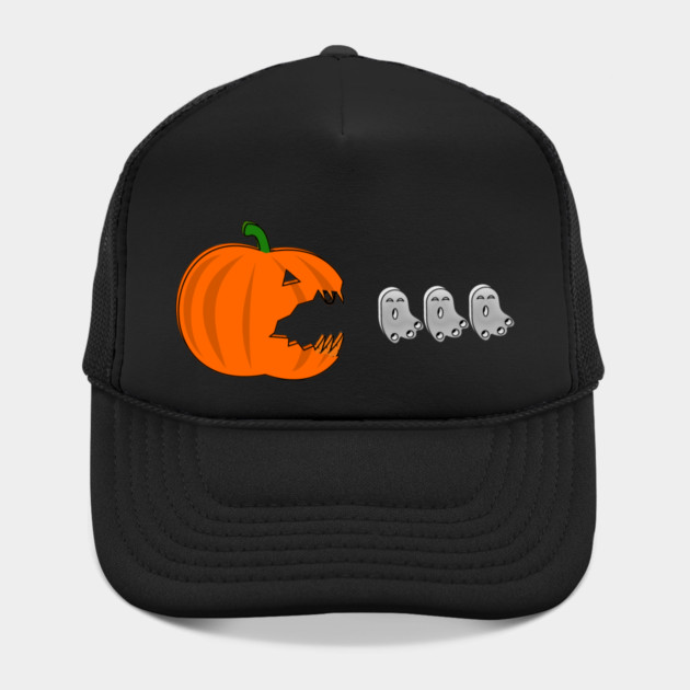 Pumpkin Eat Ghosts Halloween by Db Printed